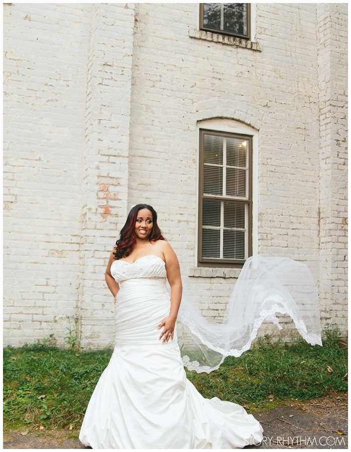 Bridal pictures in Raleigh