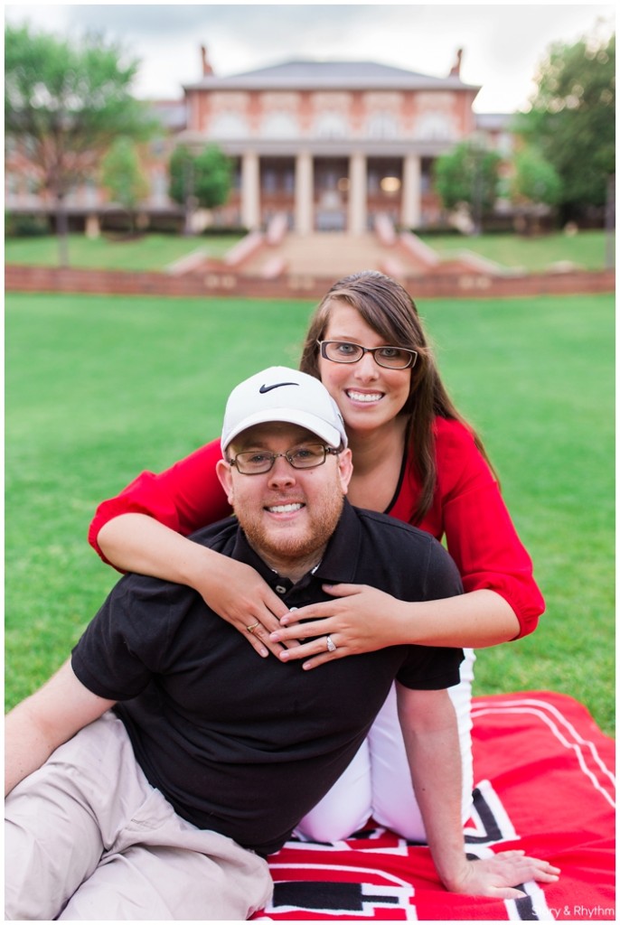 NC State engagement photos