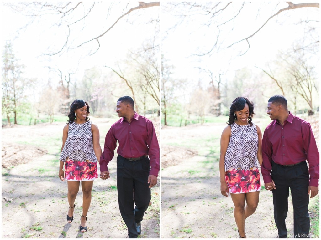 Engagement photography in Greensboro