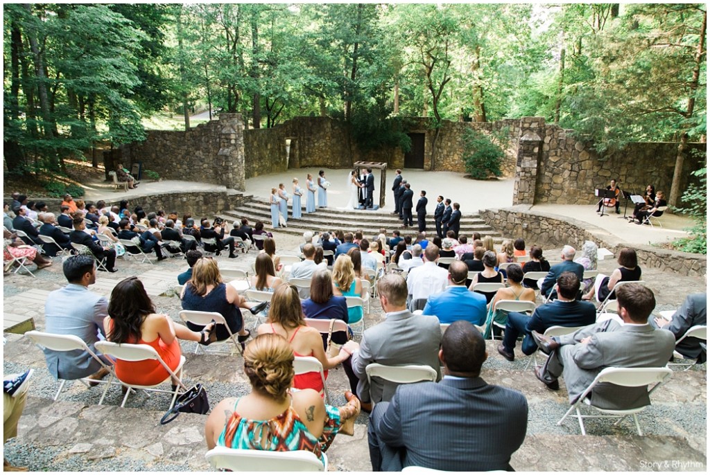 Wedding at Forest Theatre Chapel Hill