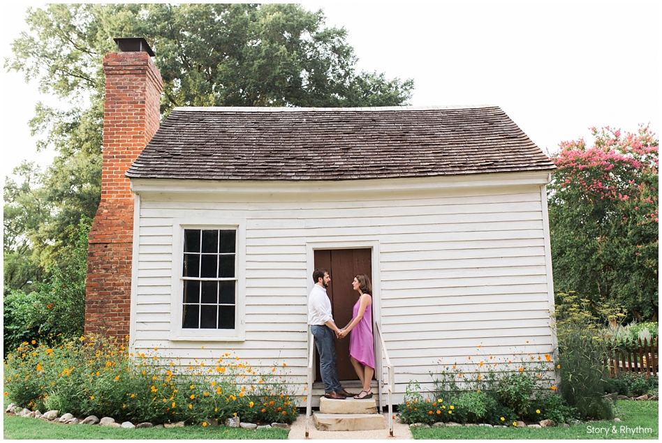 Fun engagement photos in Raleigh, North Carolina