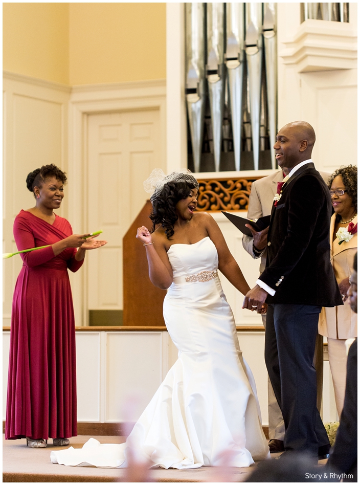 Jones Chapel Meredith college wedding