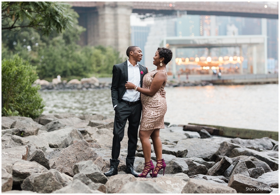Engagement photos in Brooklyn NY