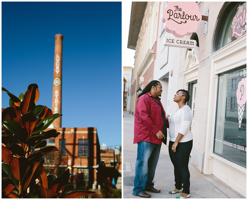 photos at The Parlour in downtown Durham