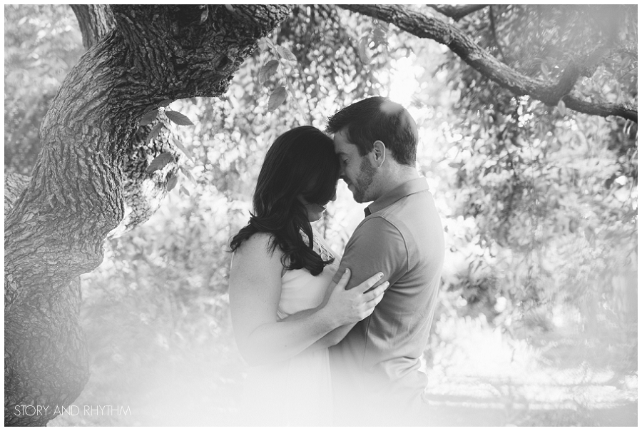 JC Raulston Arboretum engagement photos