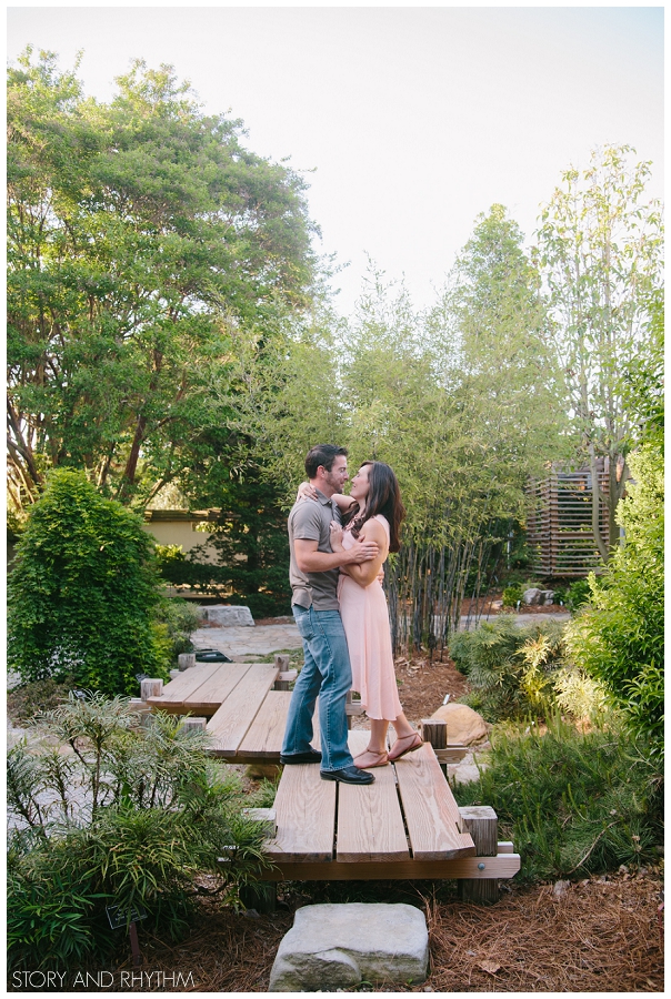 JC Raulston Arboretum engagement photos