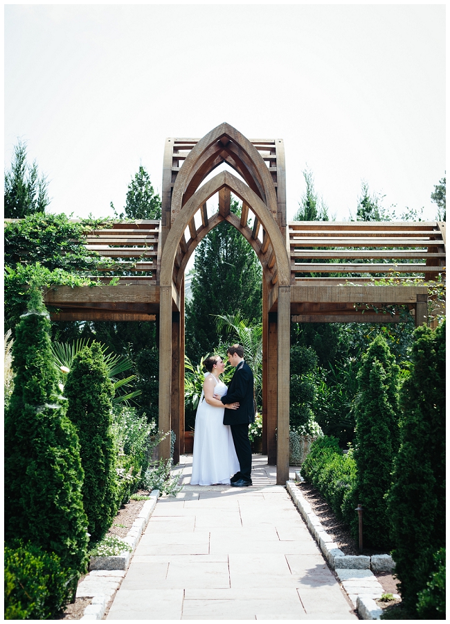 Duke Gardens wedding