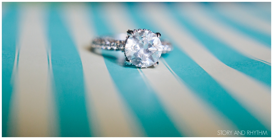 engagement ring photos in Louisburg