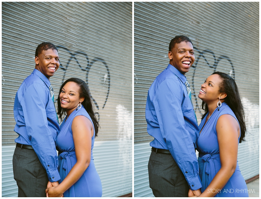 Rustic engagement session in Raleigh