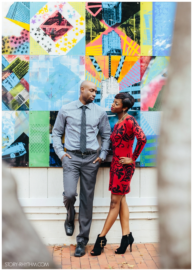 Engagement photos in Downtown Raleigh_0427