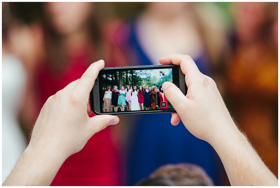 Unplugged wedding in North Carolina