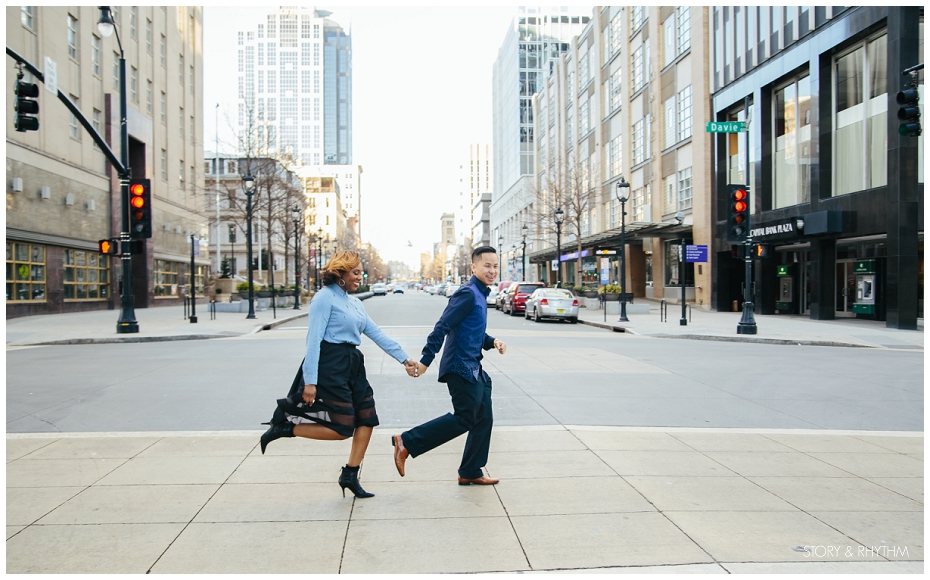 Downtown Raleigh Engagement Session_0106