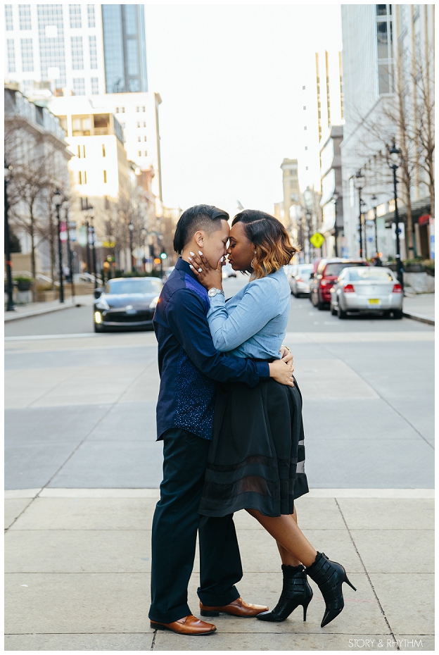 Downtown Raleigh Engagement Session_0107
