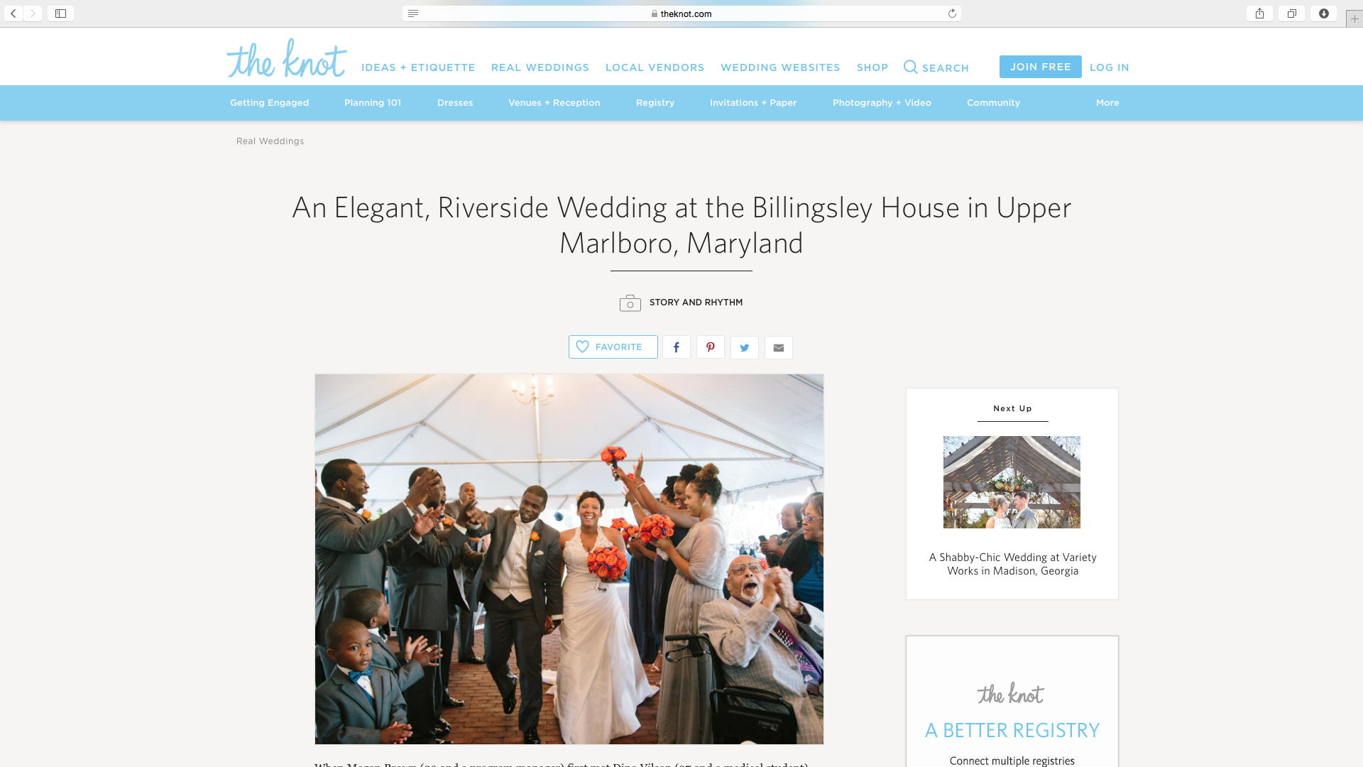 Featured wedding DJ and photographer at the Billingsley House Museum