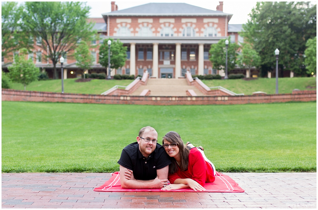 Natural engagement photos