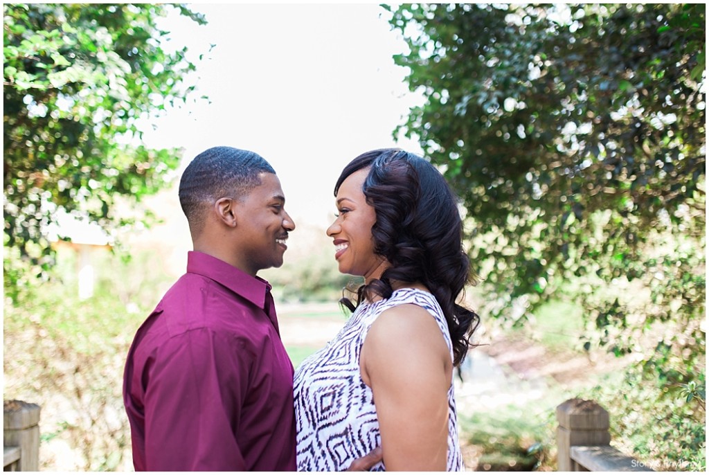 Greensboro Arboretum engagement photos