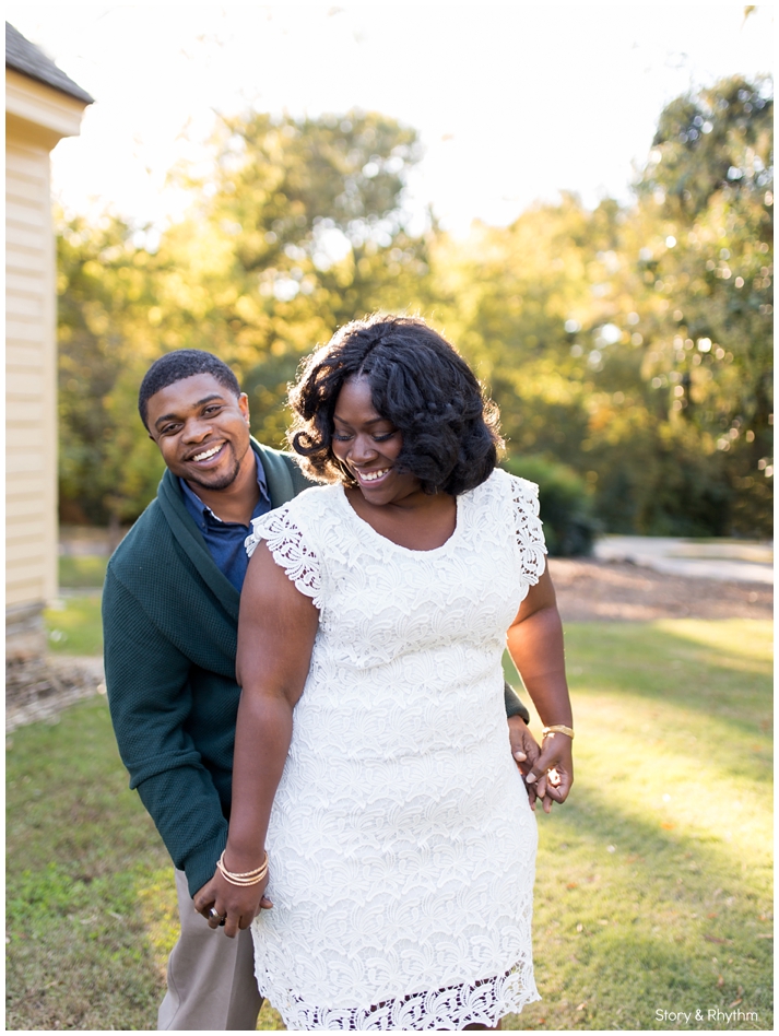 Engagement photos that show true emotions