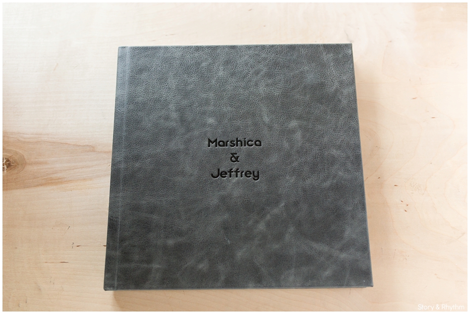 Where to buy leather wedding album