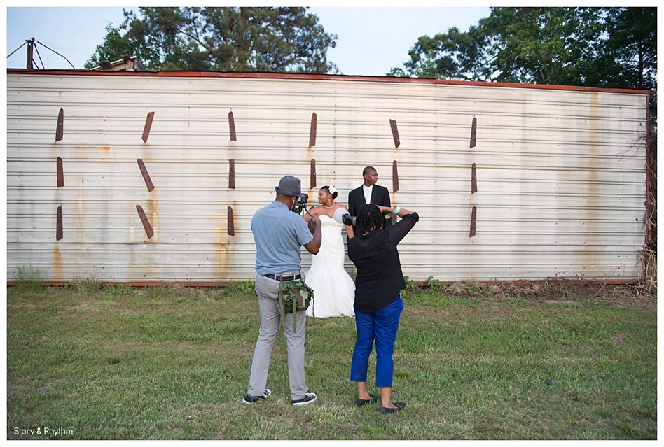 Behind the scenes with Story and Rhythm wedding photographer and DJ_0339