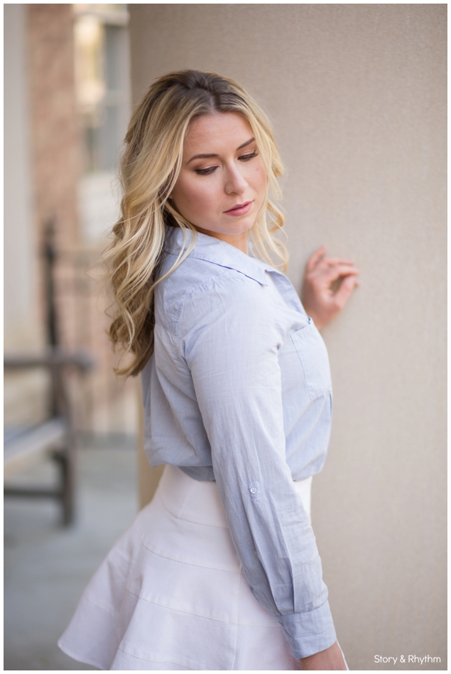 Senior portraits in Chapel Hill