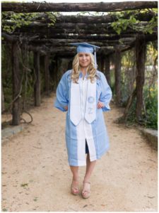 Senior portraits in Chapel Hill NC