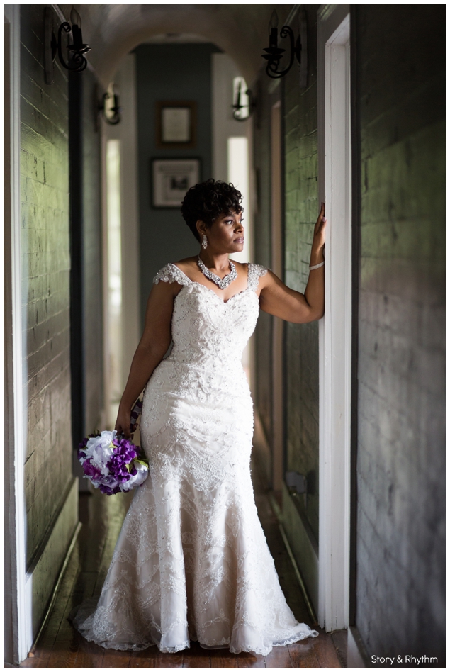 bridal photos in Holly Springs, North Carolina