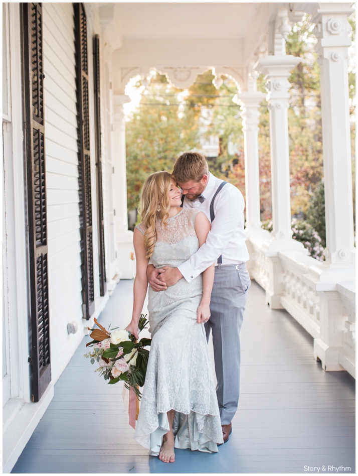 wedding at Merrimon Wynne House