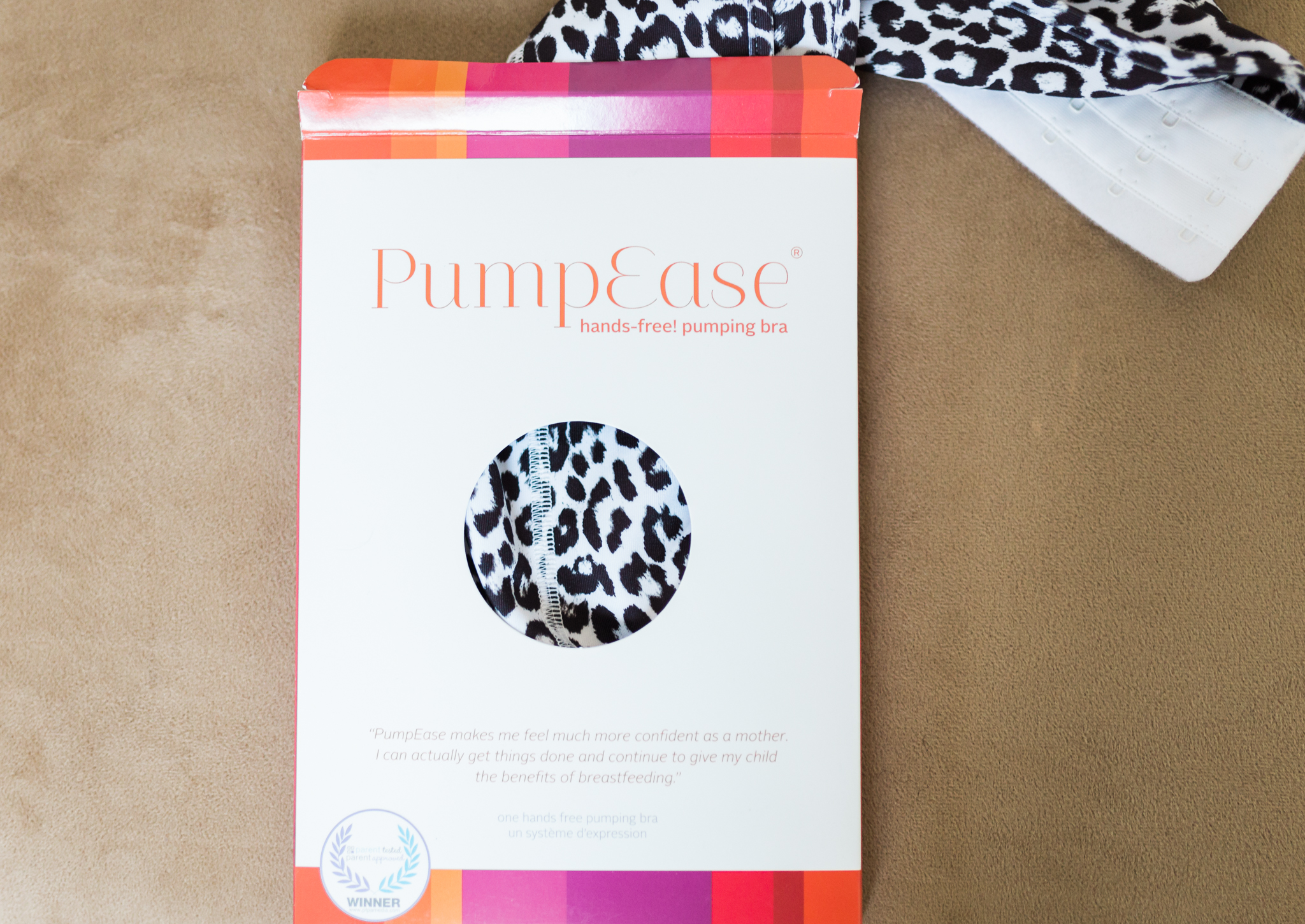 Using a handsfree nursing bra