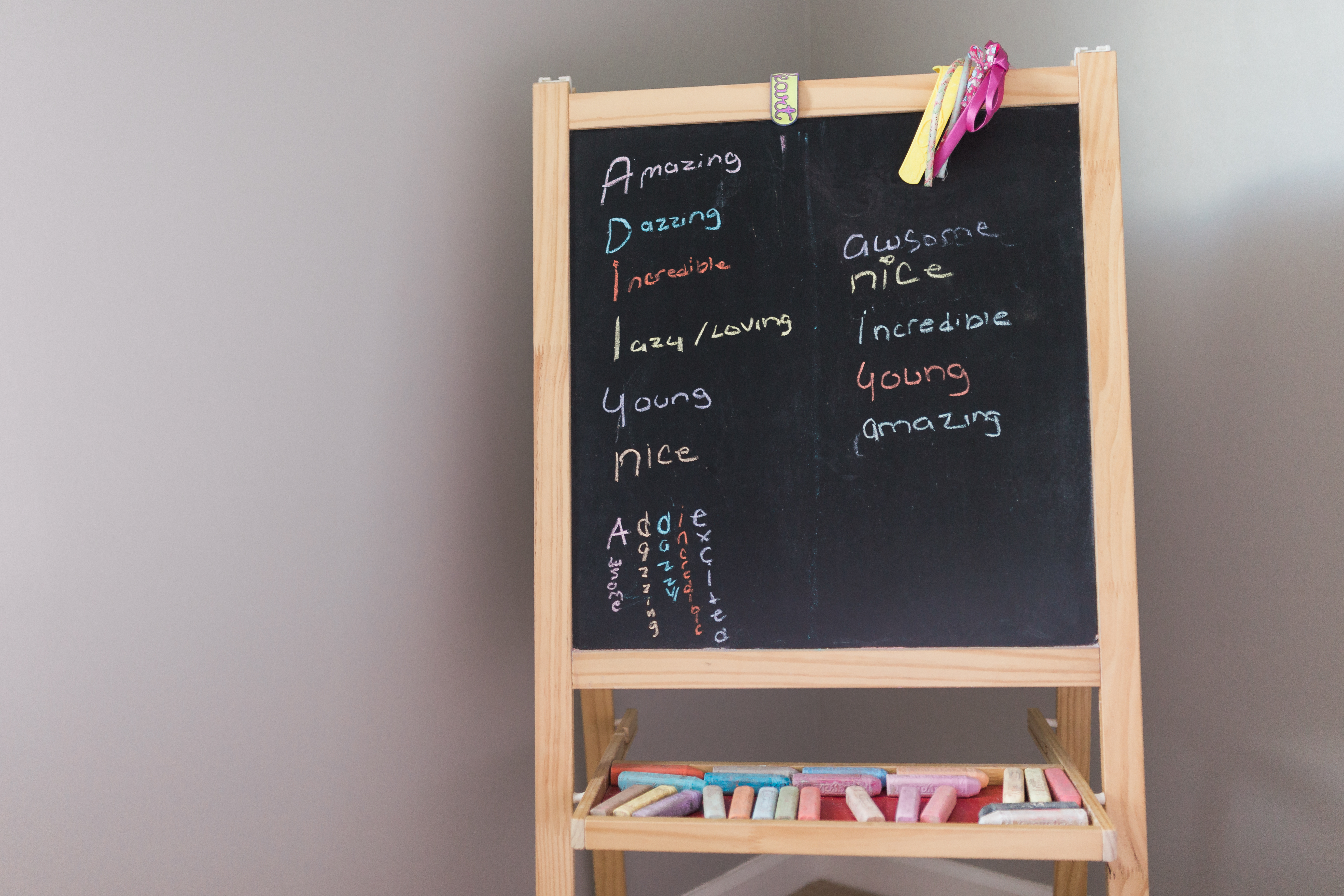 Chalkboard from Ikea