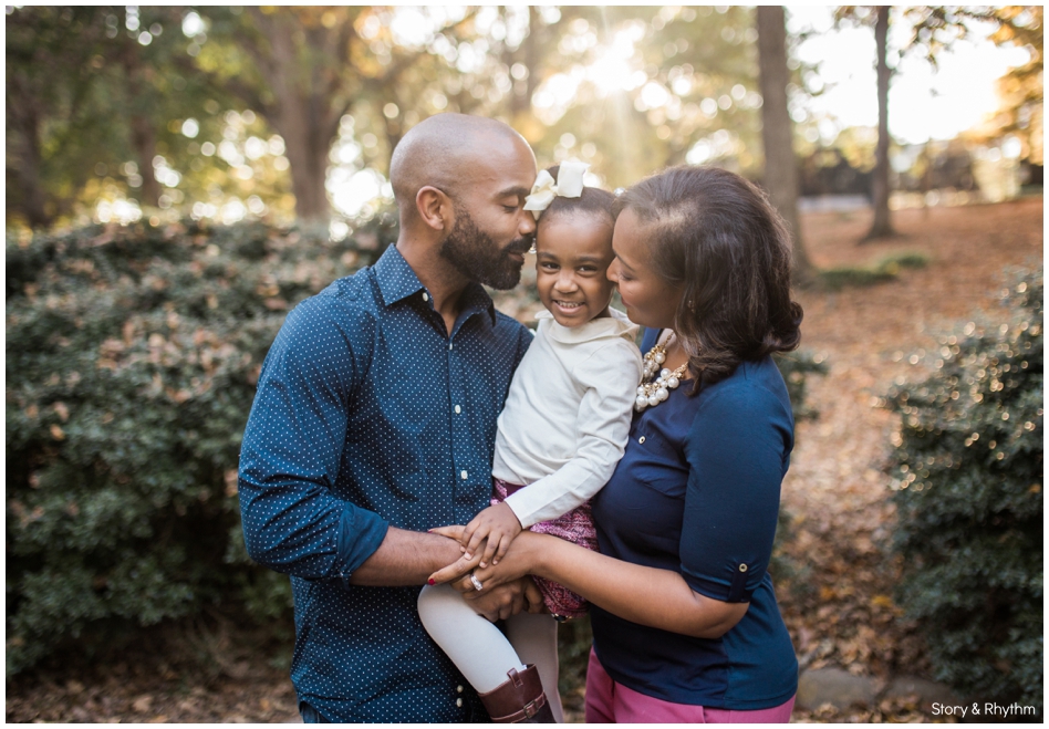 Fall family portraits in Raleigh NC