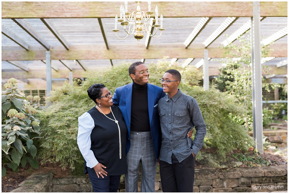 Family photos with older child