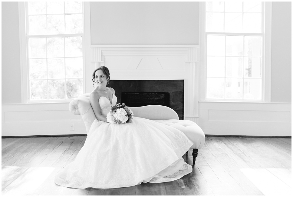Leslie-Alford-Mims House wedding in Holly Springs, NC
