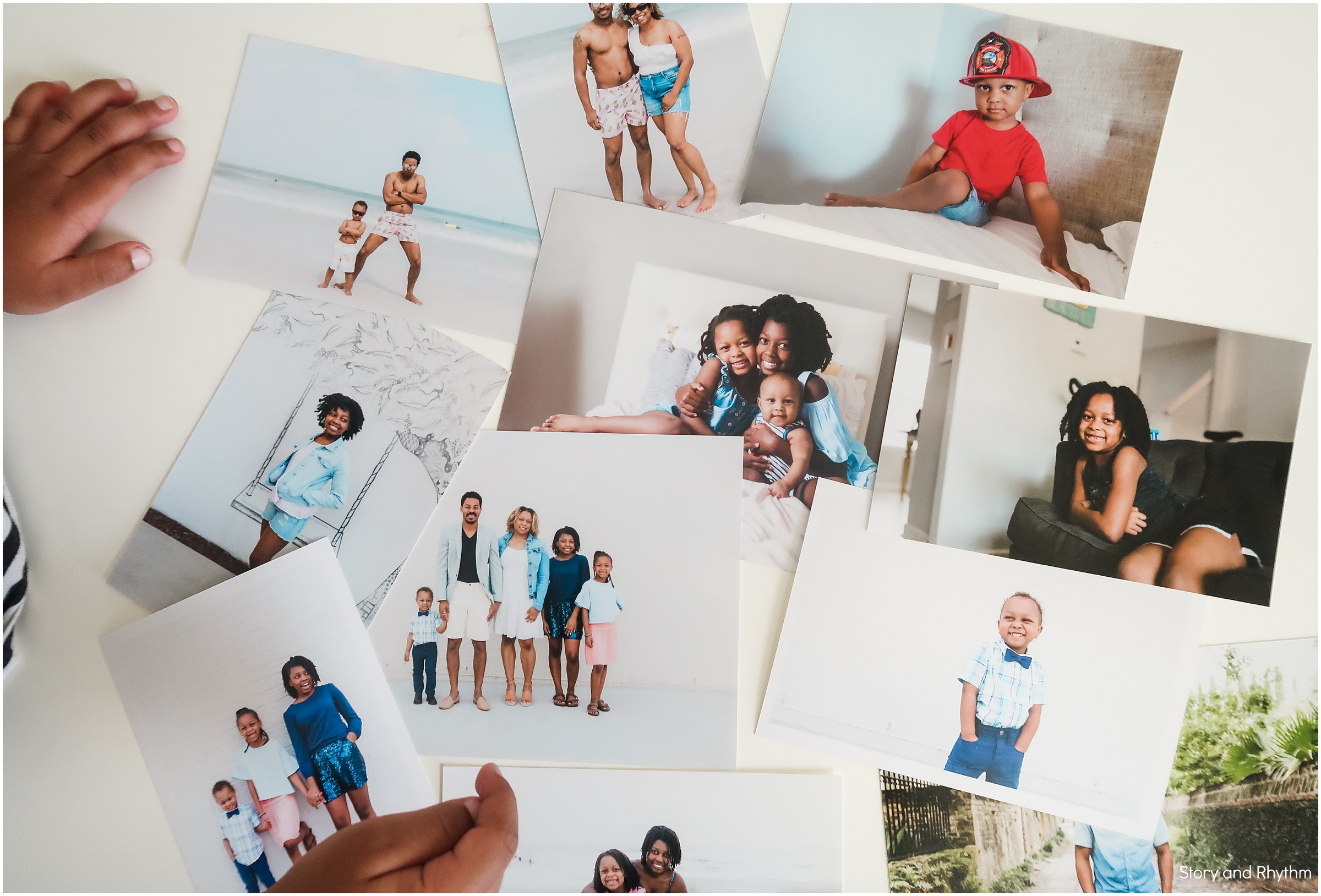Printing digital photos of your family