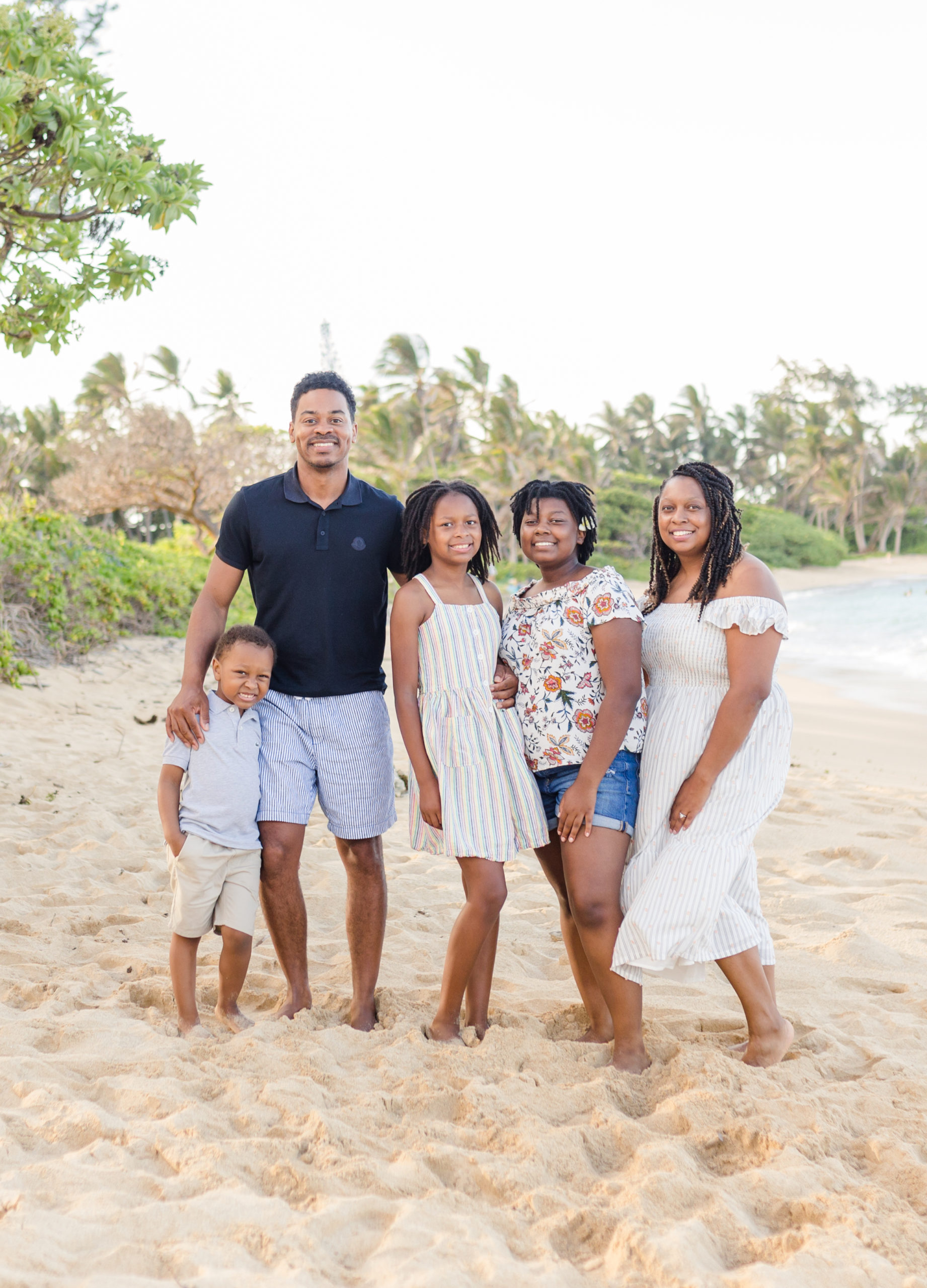 Family portraits in Oahu
