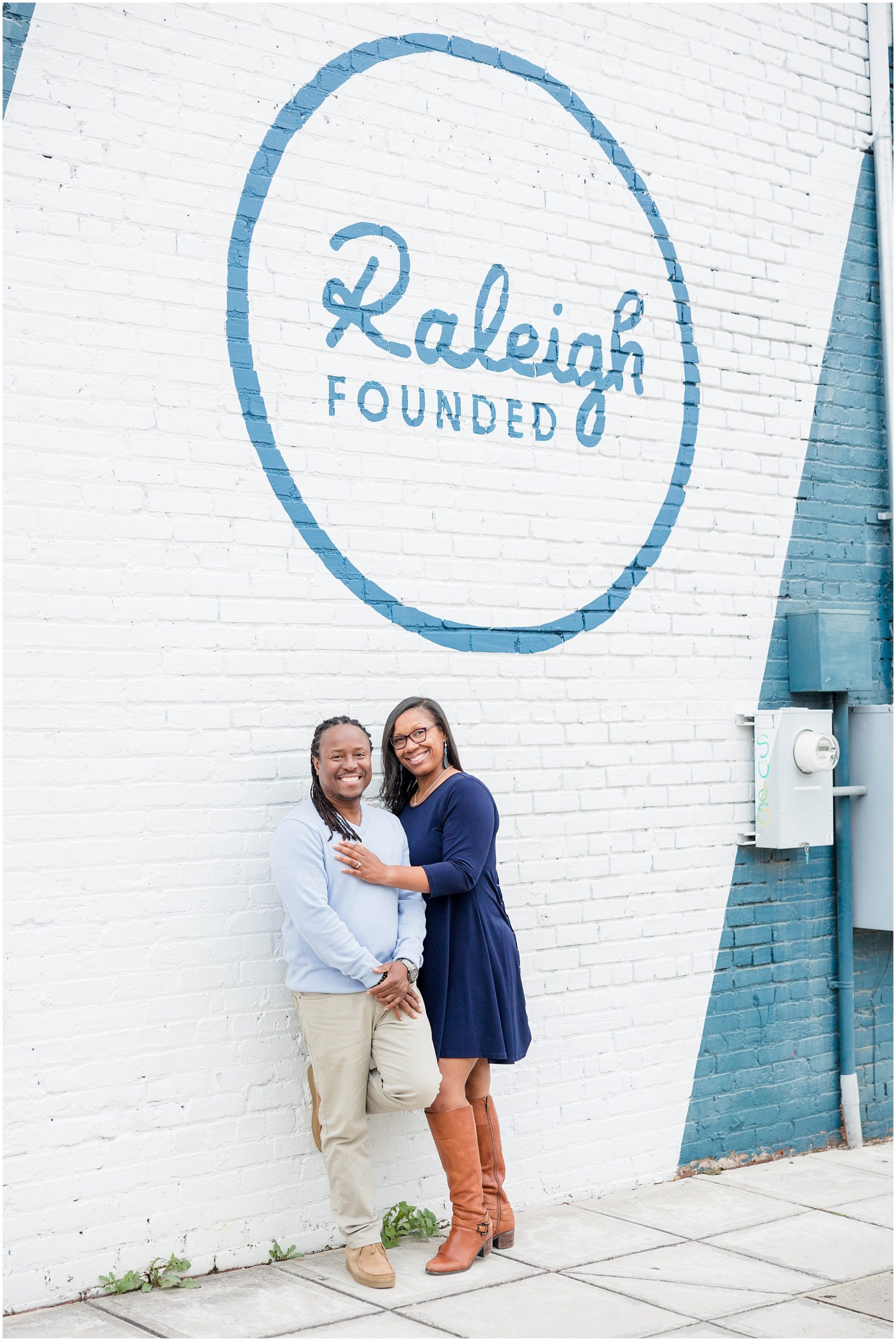 Black engagement photographer and DJ in Raleigh NC